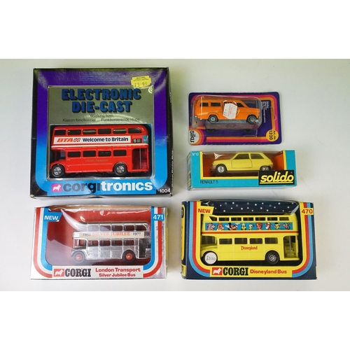 1075 - 24 Boxed diecast public transport & commercial models, mainly circa 70's & 80's examples to include ... 