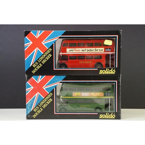 1075 - 24 Boxed diecast public transport & commercial models, mainly circa 70's & 80's examples to include ... 