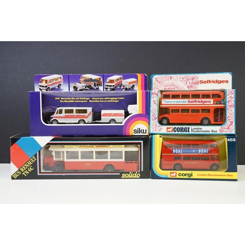 1075 - 24 Boxed diecast public transport & commercial models, mainly circa 70's & 80's examples to include ... 