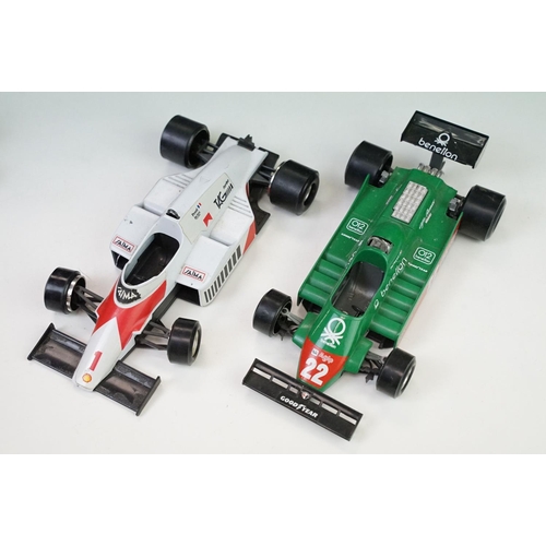 1077 - 16 Burago 1/24 diecast & plastic model Formula One models to include Williams FW 08, Lotus 97T etc, ... 