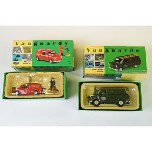 1079 - 19 Boxed Vanguards diecast models to include Special ltd edn Post Office Telephones Service Vans of ... 