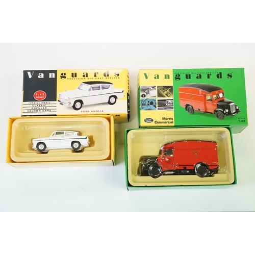 1079 - 19 Boxed Vanguards diecast models to include Special ltd edn Post Office Telephones Service Vans of ... 