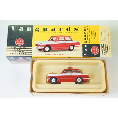 1079 - 19 Boxed Vanguards diecast models to include Special ltd edn Post Office Telephones Service Vans of ... 