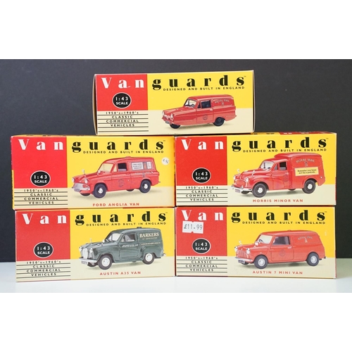 1079 - 19 Boxed Vanguards diecast models to include Special ltd edn Post Office Telephones Service Vans of ... 