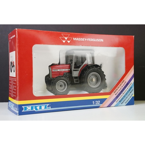 1080 - 12 Boxed ERTL diecast models to include 1/32 1139 Massey Ferguson Tractor, 1/32 1638 IH 784 FWD Trac... 