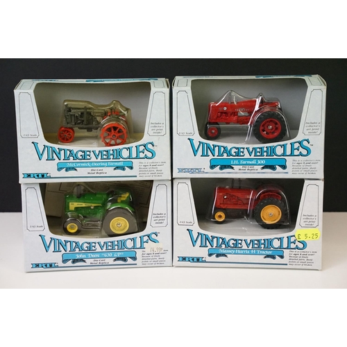 1080 - 12 Boxed ERTL diecast models to include 1/32 1139 Massey Ferguson Tractor, 1/32 1638 IH 784 FWD Trac... 