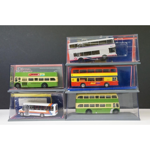 1081 - 27 Boxed / cased Corgi diecast public transport models to include 5 x Tramlines, 4 x Bus Operators o... 