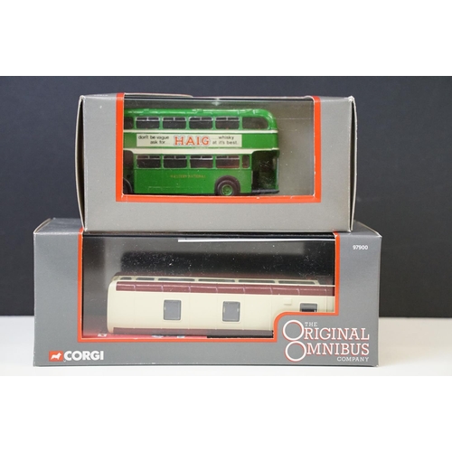 1081 - 27 Boxed / cased Corgi diecast public transport models to include 5 x Tramlines, 4 x Bus Operators o... 