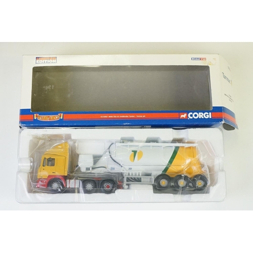 1017 - Eight boxed ltd edn 1/50 scale Corgi Hauliers Of Renown diecast models to include CC12813 J.J Bartle... 