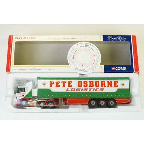 1017 - Eight boxed ltd edn 1/50 scale Corgi Hauliers Of Renown diecast models to include CC12813 J.J Bartle... 