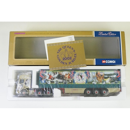 1017 - Eight boxed ltd edn 1/50 scale Corgi Hauliers Of Renown diecast models to include CC12813 J.J Bartle... 