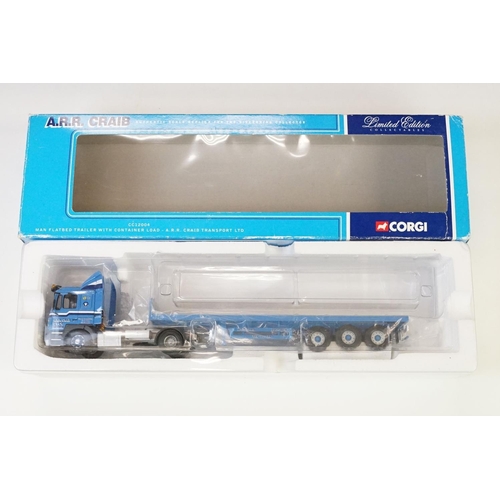 1017 - Eight boxed ltd edn 1/50 scale Corgi Hauliers Of Renown diecast models to include CC12813 J.J Bartle... 