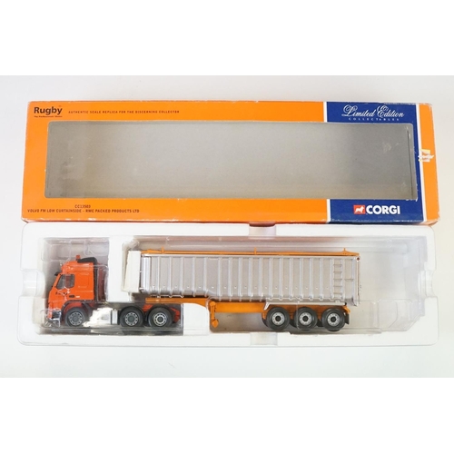 1017 - Eight boxed ltd edn 1/50 scale Corgi Hauliers Of Renown diecast models to include CC12813 J.J Bartle... 