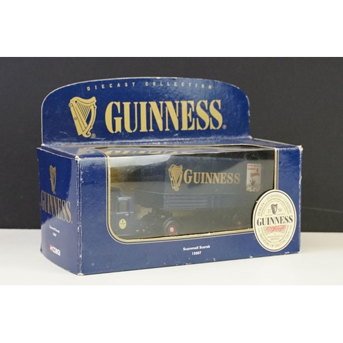 1018 - 11 boxed Corgi Guinness related diecast models to include 76403 Scania Curtainside, 22302 Leyland Su... 