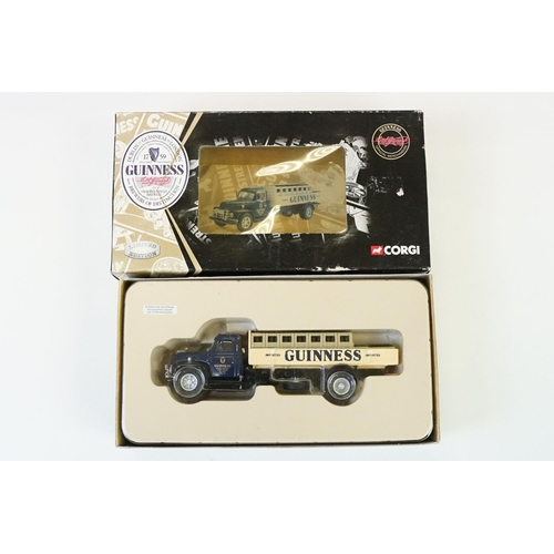 1018 - 11 boxed Corgi Guinness related diecast models to include 76403 Scania Curtainside, 22302 Leyland Su... 