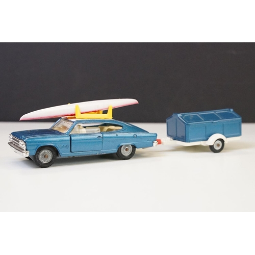 1325 - Boxed Corgi Gift Set 10 Marlin Rambler Sports Fastback with 2 x Ottersport Kayak, figure and Camping... 