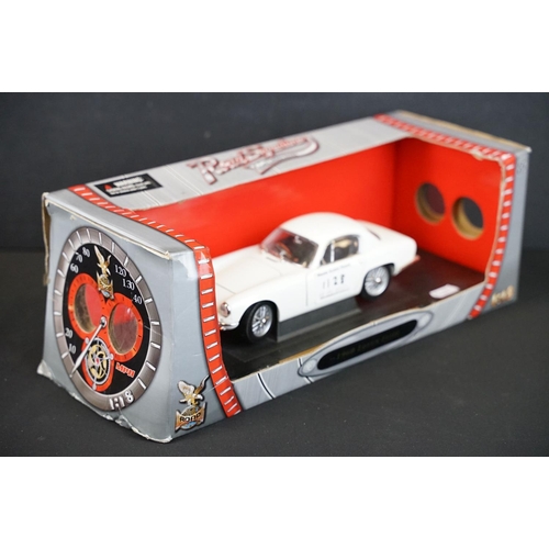 1128 - Collection of five boxed 1/18 scale diecast models to include Burago Model Hobby Ferrari 250 LM, Bur... 