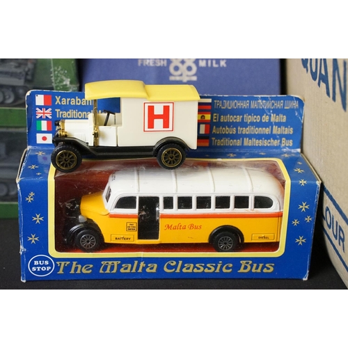 1134 - Collection of around 52 boxed diecast models to include mainly Atlas Editions featuring 7 x Eddie St... 