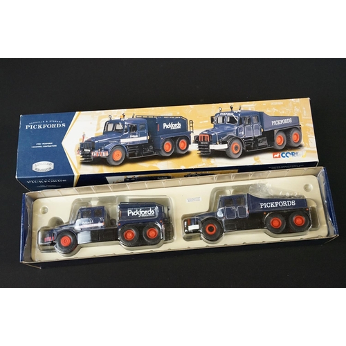 1136 - Collection of around 30 boxed diecast models to include mainly haulage models to include Corgi Super... 