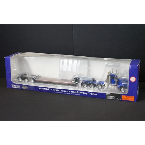 1136 - Collection of around 30 boxed diecast models to include mainly haulage models to include Corgi Super... 