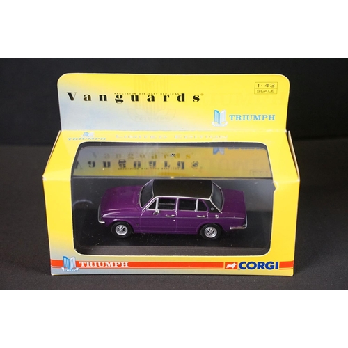 1150 - 19 boxed Vanguards diecast models to include VA07202, VA01309, VA01119, VA03811, VA00515, VA06104, V... 