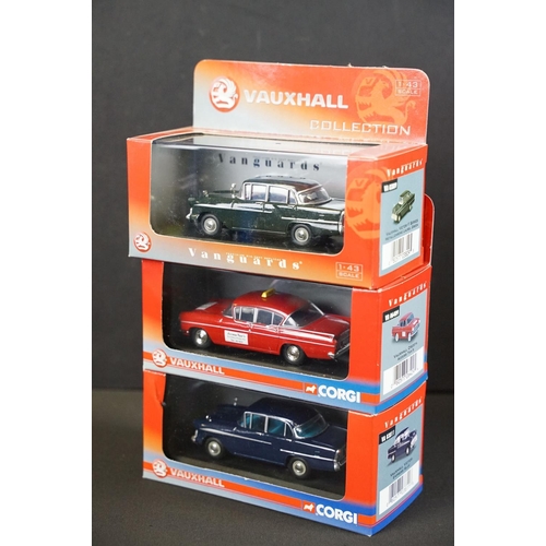 1150 - 19 boxed Vanguards diecast models to include VA07202, VA01309, VA01119, VA03811, VA00515, VA06104, V... 