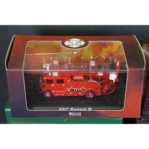 1152 - 15 Boxed diecast and metal models to include 7 x various Atlas, Corgi Precision Cast Classics (poor ... 