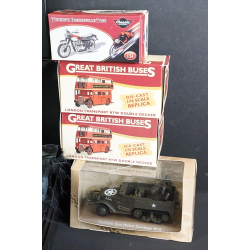 1152 - 15 Boxed diecast and metal models to include 7 x various Atlas, Corgi Precision Cast Classics (poor ... 