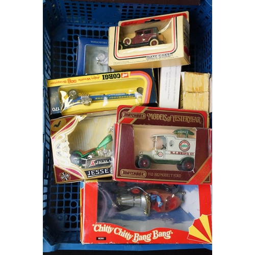 1154 - Collection of diecast models to include 16 boxed examples (featuring Corgi 05301 Chitty Chitty Bang ... 