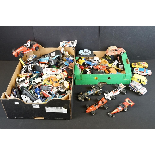 1157 - Large collection of diecast models to include Corgi, Matchbox, Polistil, Norev, etc, featuring Corgi... 