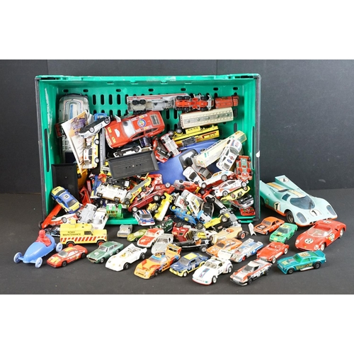 1161 - Collection of diecast models to include Matchbox, Burago, Solido, Majorette & Corgi examples, featur... 