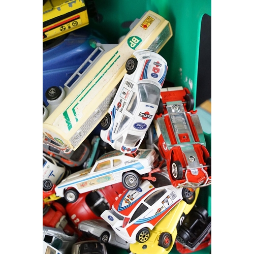 1161 - Collection of diecast models to include Matchbox, Burago, Solido, Majorette & Corgi examples, featur... 