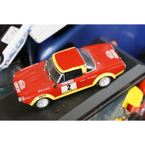 1161 - Collection of diecast models to include Matchbox, Burago, Solido, Majorette & Corgi examples, featur... 