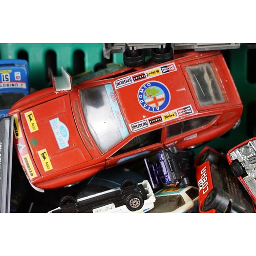 1161 - Collection of diecast models to include Matchbox, Burago, Solido, Majorette & Corgi examples, featur... 