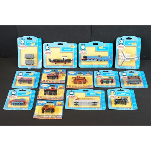 1164 - 13 Carded ERTL Thomas & Friends diecast models. (Cards appearing unopened)