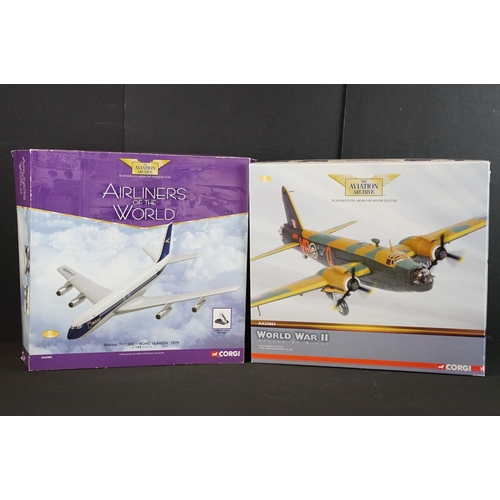 1167 - Two boxed Corgi The Aviation Archive ltd edn diecast models to include AA34803 1/72 World War II Vic... 