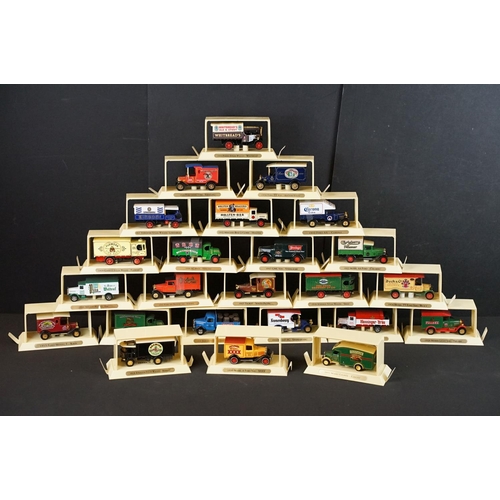 1179 - 24 Matchbox Models of Yesteryear diecast models in plastic stage packaging. Diecast generally appear... 