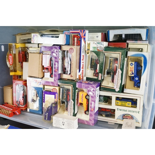 1180 - Around 75 boxed diecast models, mainly Lledo, also featuring 2 x Matchbox Models of Yesteryear (Y-13... 