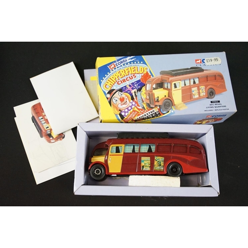 1182 - 13 Boxed Corgi diecast models to include 7 x The Showmans Range (09901, 15901, 24801, 21701, 16502 &... 