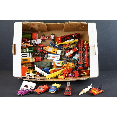 1185 - Collection of circa 1960-1980s diecast models to include Matchbox, Corgi, Lone Star etc featuring ma... 