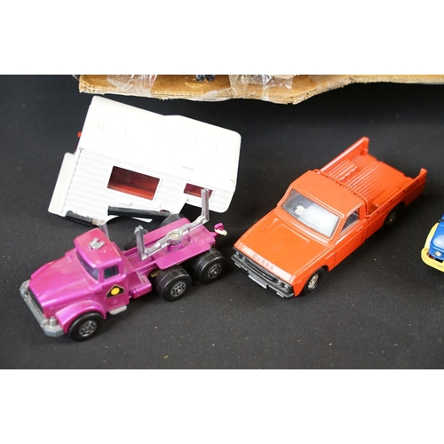 1185 - Collection of circa 1960-1980s diecast models to include Matchbox, Corgi, Lone Star etc featuring ma... 