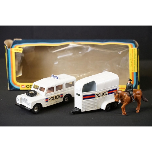 1186 - Four boxed diecast models to include Matchbox K15 Merryweather Fire Engine and 3 x Corgi (1113 Hyste... 