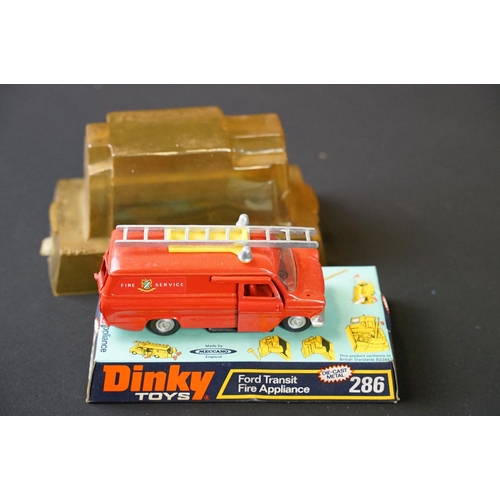 1187 - Eight boxed Dinky diecast models to include 973 Eaton Yale Articulated Tractor Shovel, 279 Aveling B... 