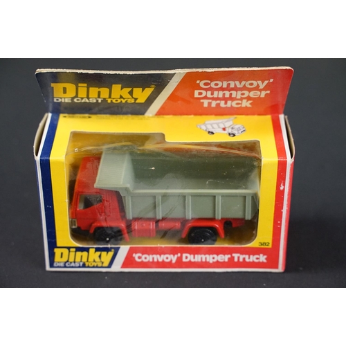 1188 - Seven boxed Dinky diecast models to include 940 Mercedes Benz Truck, 178 Mini Clubman, 382 Convoy Du... 