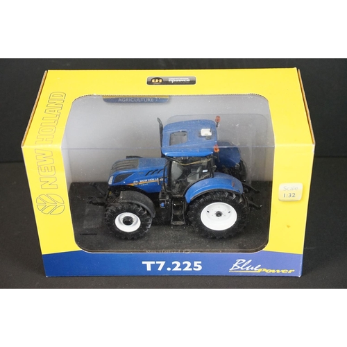 1097 - Three boxed Universal Hobbies diecast farming models to include UH2799 1/16 Ford 7600 (broken exhaus... 