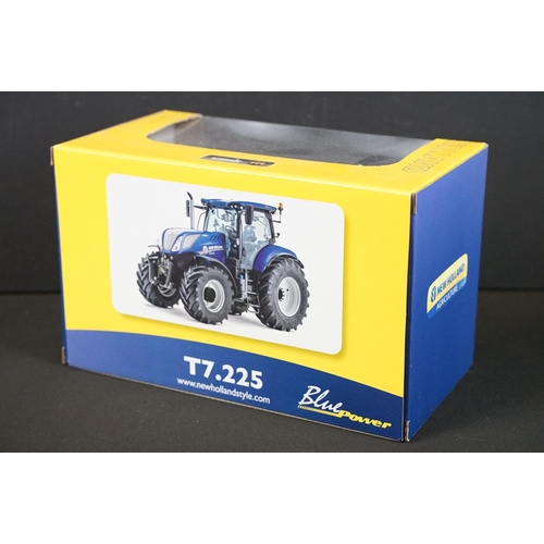 1097 - Three boxed Universal Hobbies diecast farming models to include UH2799 1/16 Ford 7600 (broken exhaus... 