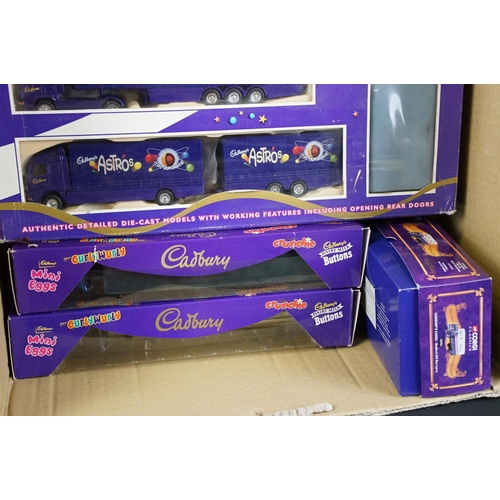 1106 - 18 Boxed diecast models featuring various Corgi Cadburys, 2 x Corgi BTC etc, diecast ex, boxes mainl... 