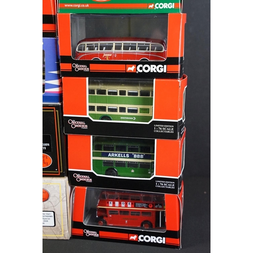 1113 - 19 boxed / cased diecast models to include 11 x EFE Exclusive First Editions diecast model buses wit... 