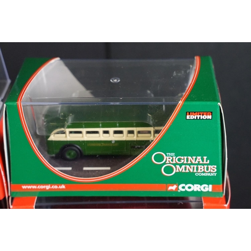 1113 - 19 boxed / cased diecast models to include 11 x EFE Exclusive First Editions diecast model buses wit... 