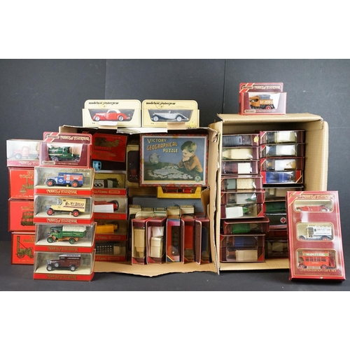 1123 - Collection of around 75 boxed diecast models to include mainly Matchbox Models Of Yesteryear featuri... 